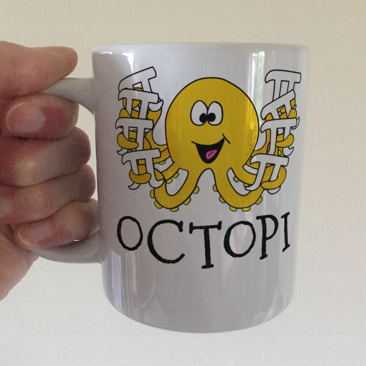 Octopi Mug - Maths Teacher Mug - Pi Day Octopus - Funny Mathematician Gift
