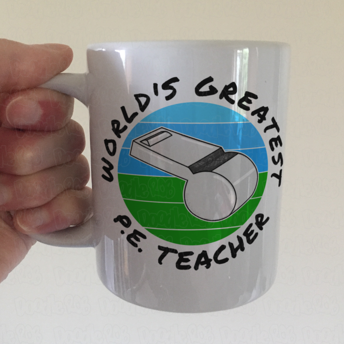 PE Teacher Mug - World's Greatest P.E. Teacher - Sport Teacher Gift