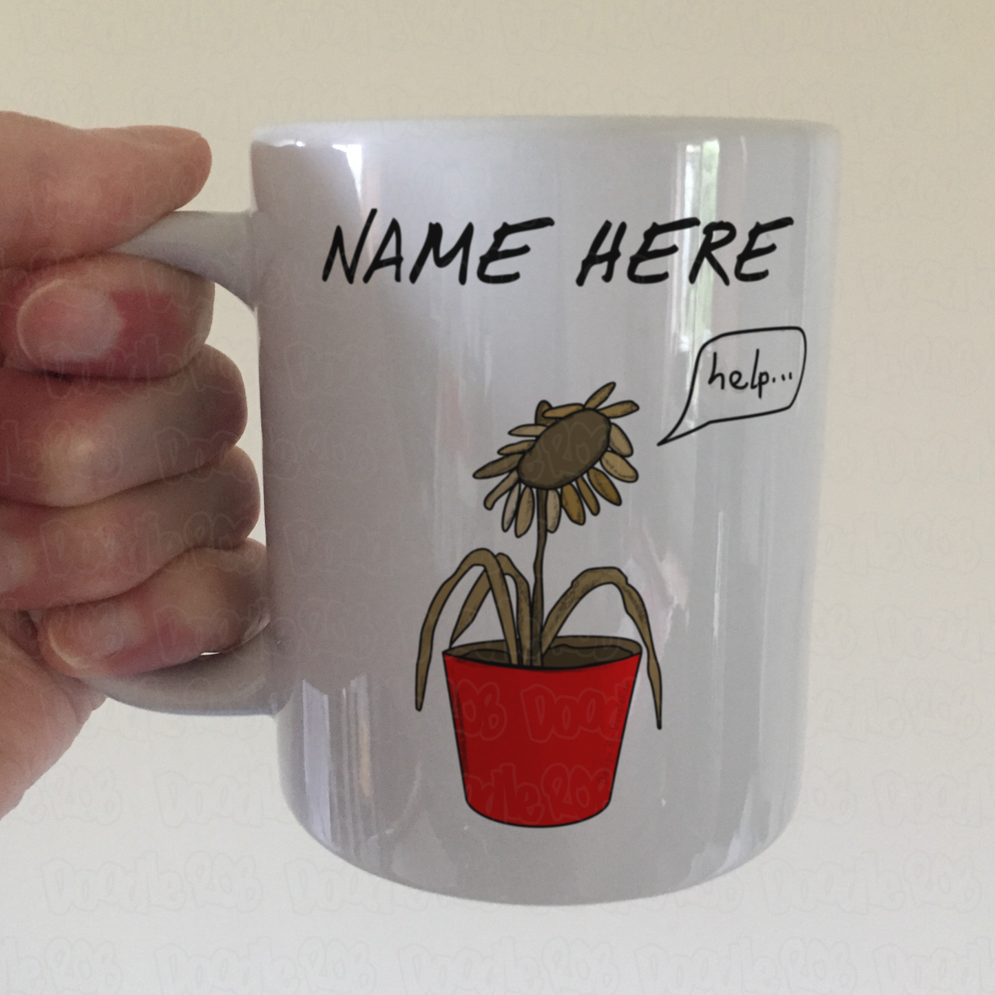 Funny Plant Personalised Mug - Custom Gift For Gardener - Gardening Gift For Him