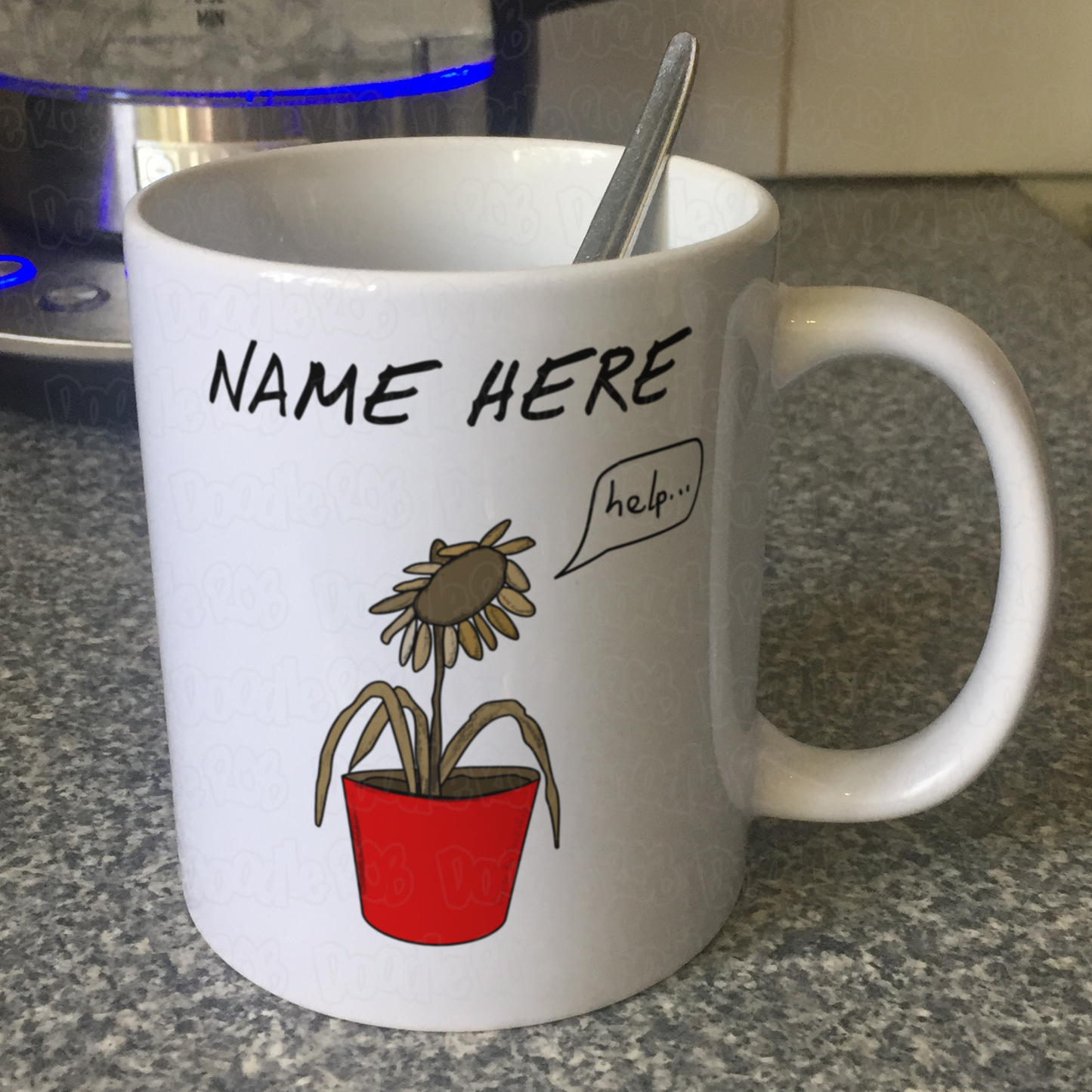 Funny Plant Personalised Mug - Custom Gift For Gardener - Gardening Gift For Him