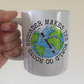 Recorder Player Mug - Recorder Makes The World Go Round - School Music Teacher Gift