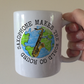 Saxophone Mug - Saxophone Makes The World Go Round - Saxophonist Mug - Woodwind Teacher Gift