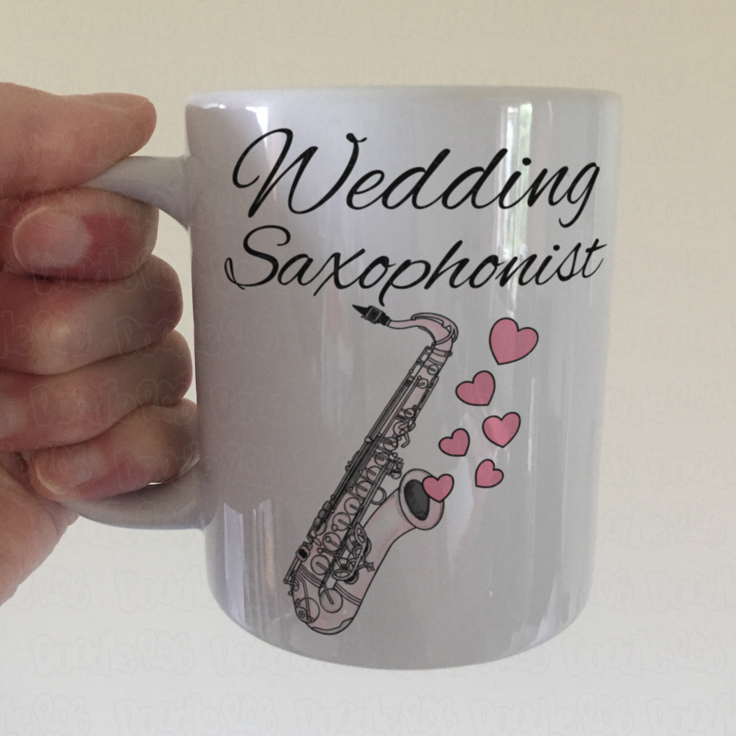 Saxophone Wedding Mug - Saxophonist Musician Gift