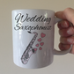 Saxophone Wedding Mug - Saxophonist Musician Gift