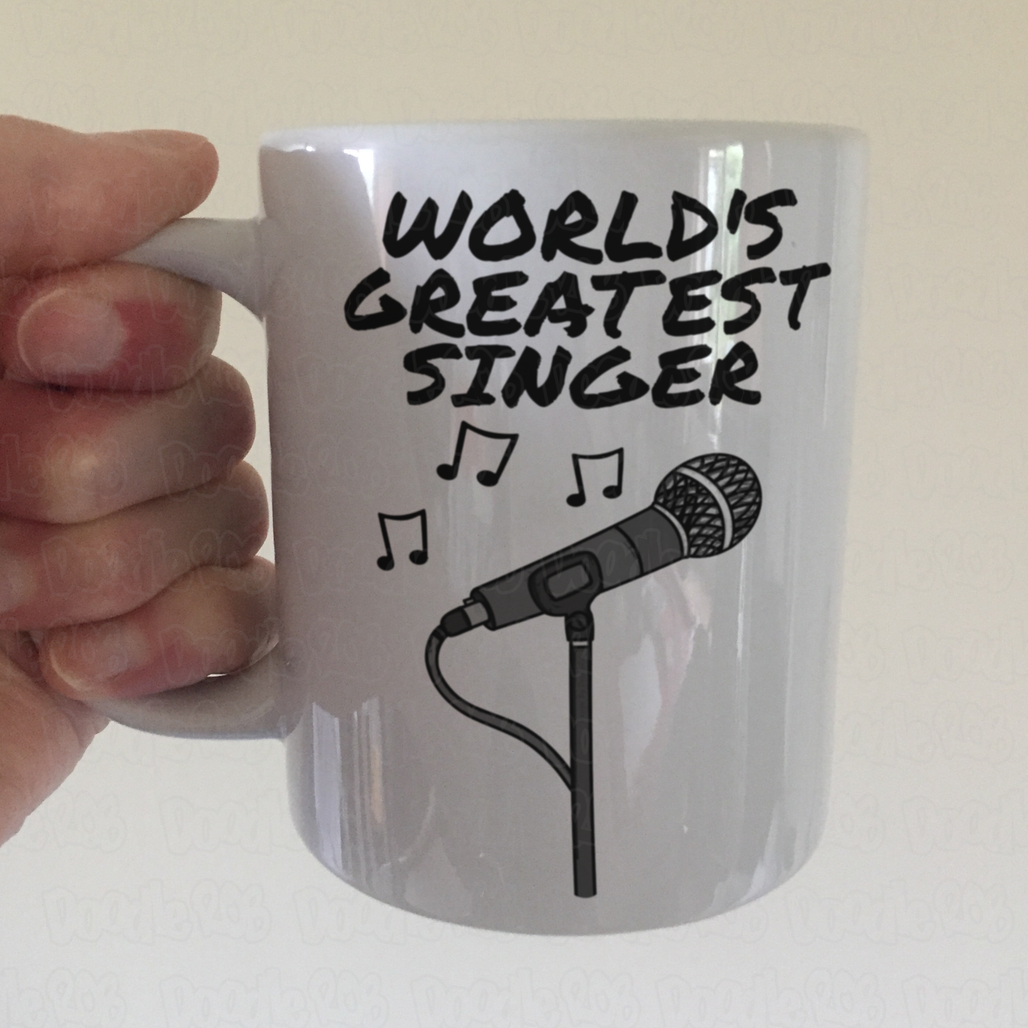 Vocalist Mug - World's Greatest Singer - Singing Teacher Gift - Funny Musician Mug