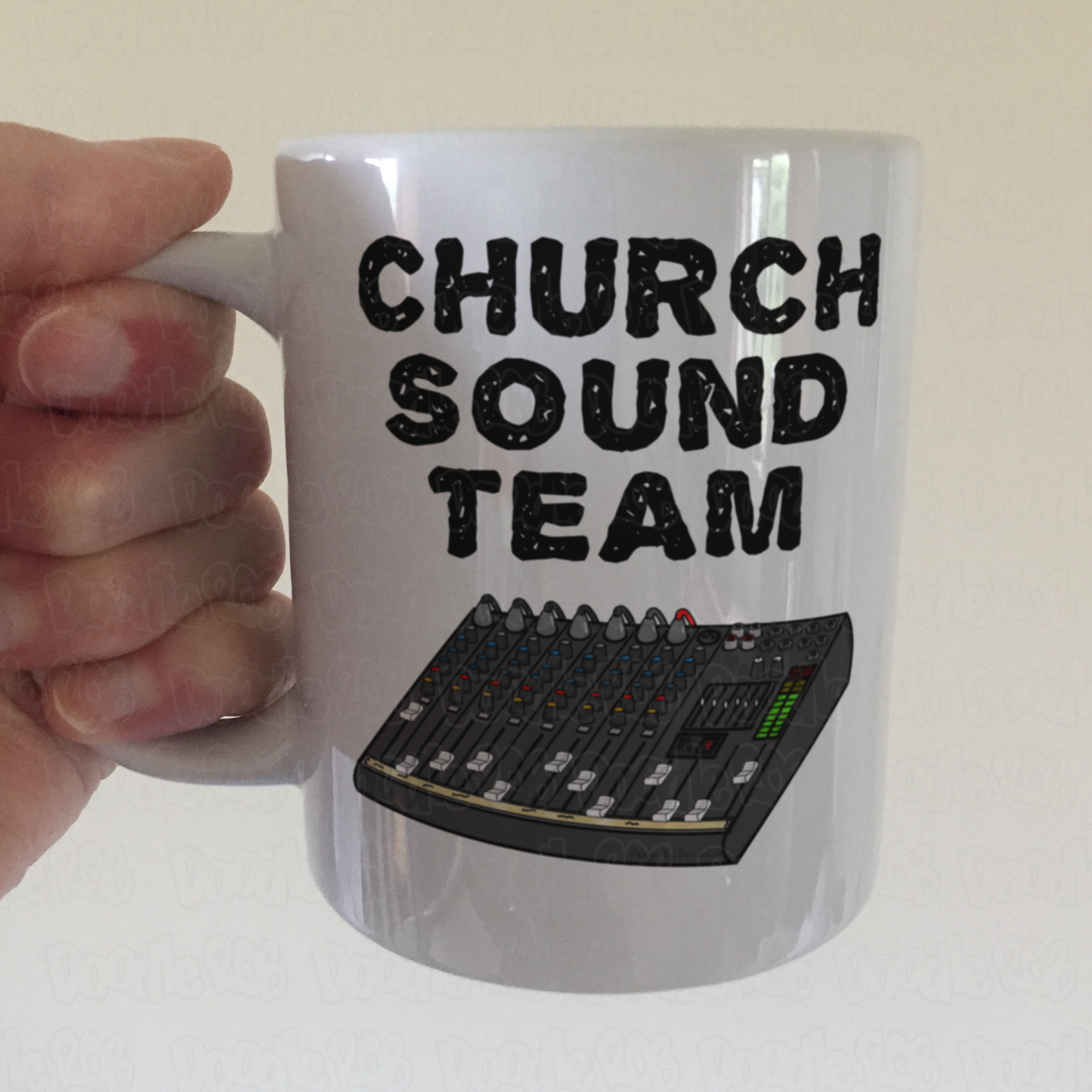 Church Sound Team Mug - Christian Sound Engineer - Church Sound Guy Gift