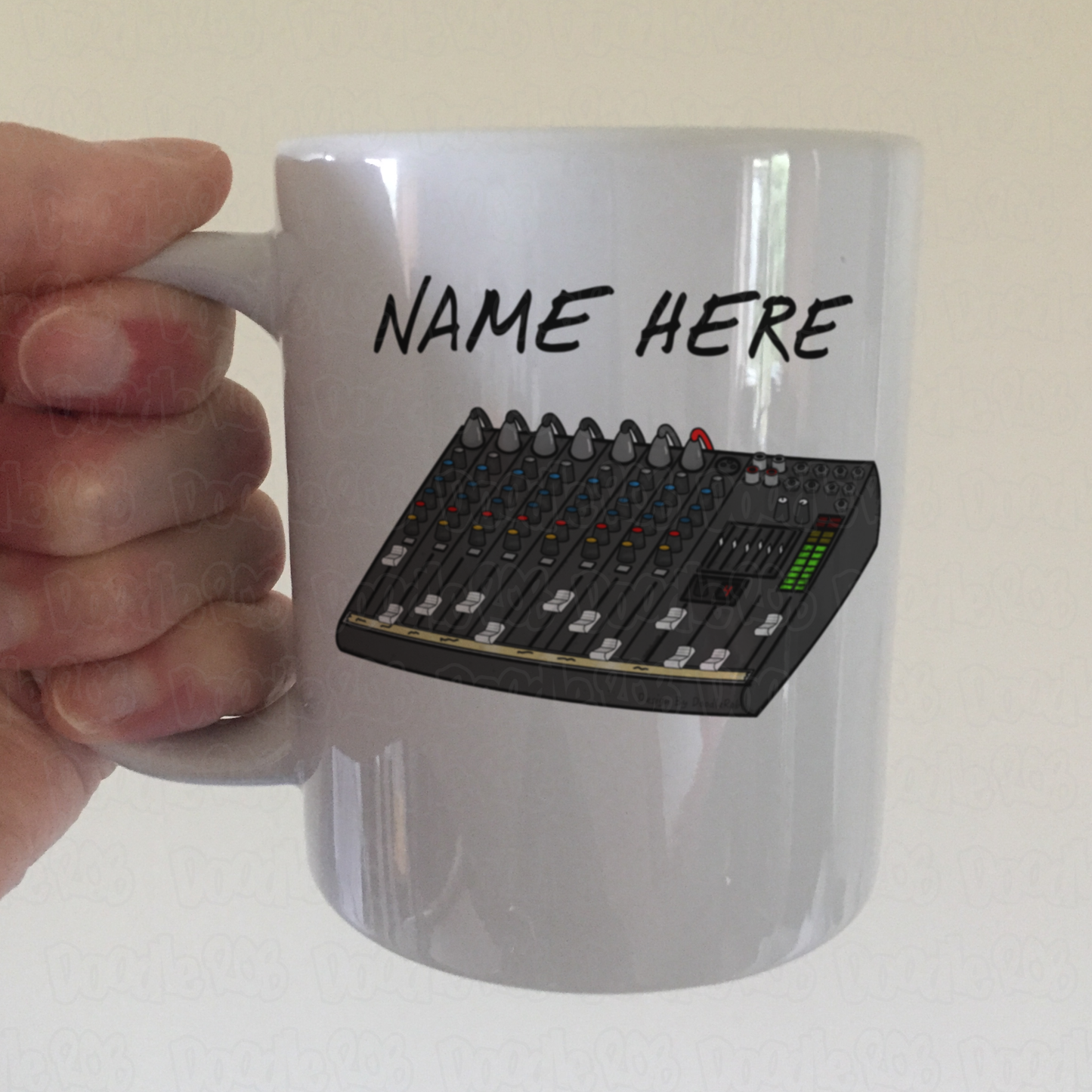 Sound Engineer Personalised Mug - Custom Sound Guy Gift - Studio Engineer Mug
