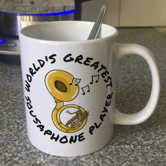Sousaphonist Mug - World's Greatest Sousaphone Player - Brass Musician Gift