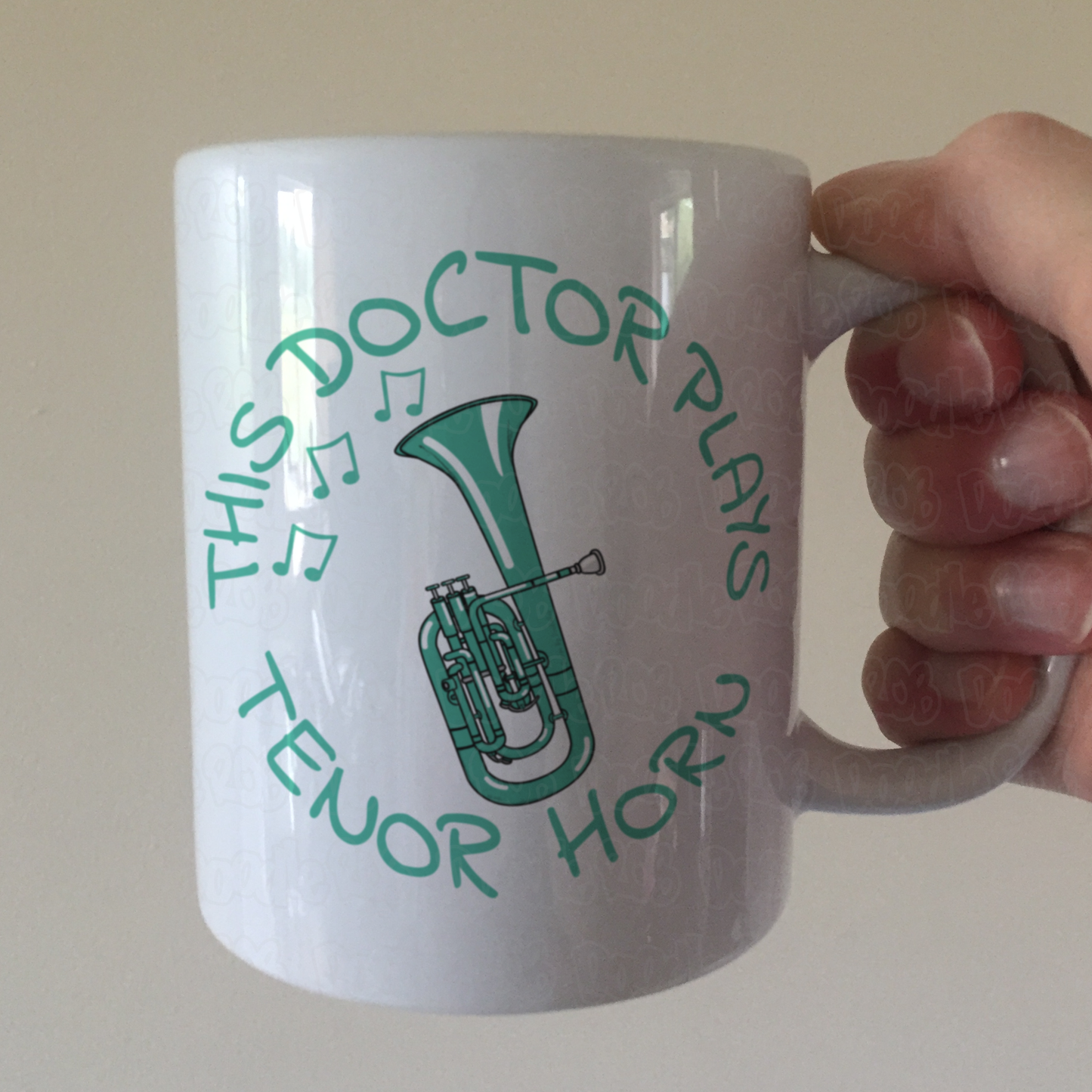 Doctor Tenor Horn Mug - This Doctor Plays Tenor Horn - Brass Musician Gift For Doctor