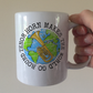 Tenor Horn Mug - Tenor Horn Makes The World Go Round - Tenor Horn Teacher Mug - Brass Musician Gift