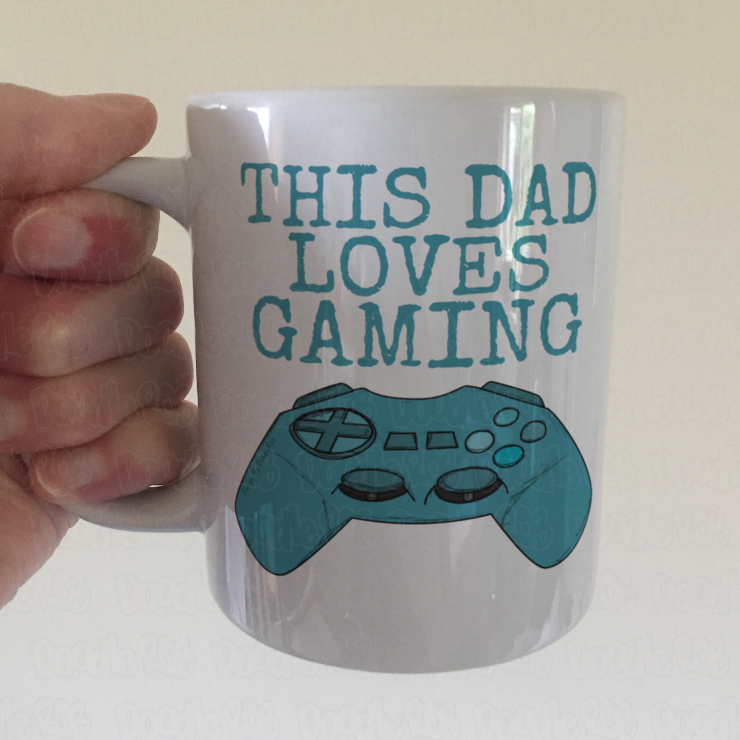 Video Gamer Father's Day Mug - This Dad Loves Gaming - Gift For Gamer