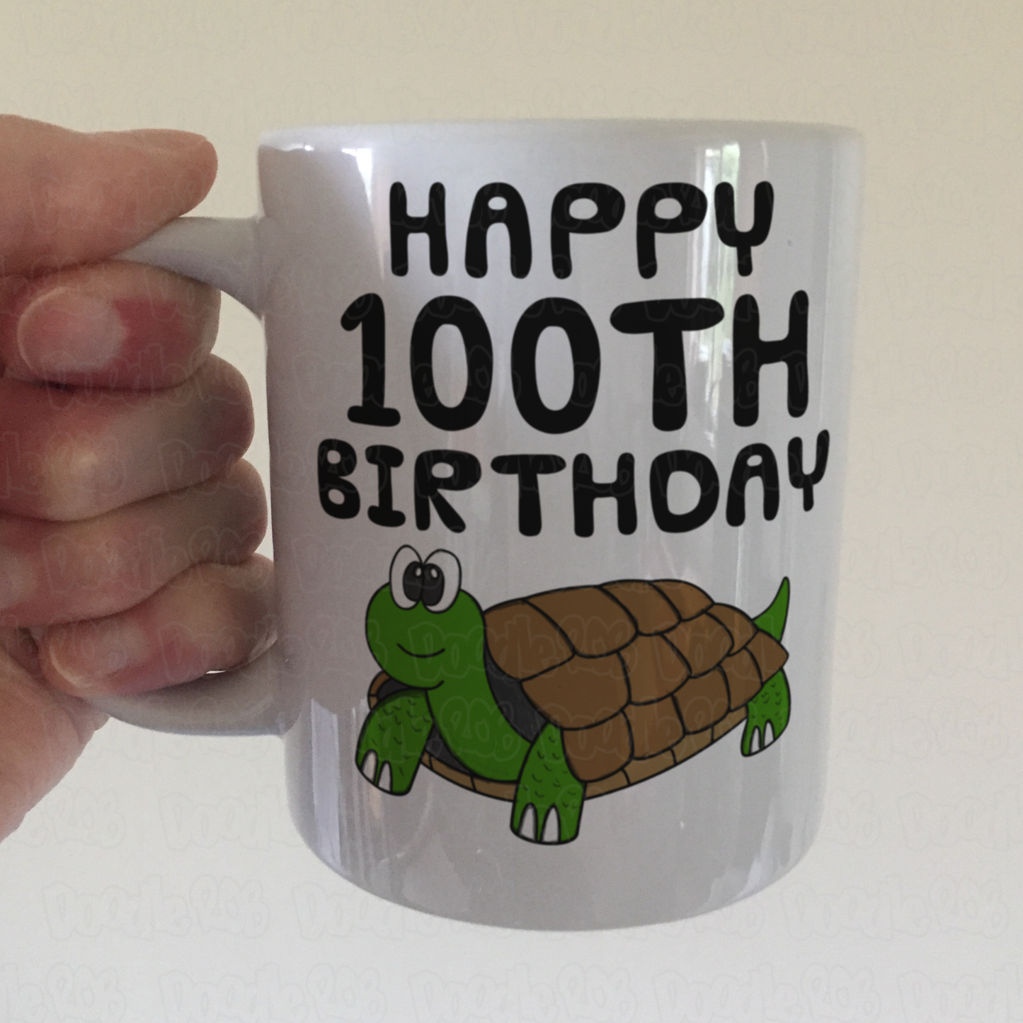 100th Birthday Mug - Funny Tortoise Mug - 100th Birthday Gift For Nature Lover