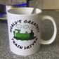 Steam Train Mug (Green) - World's Greatest Train Driver - Model Railway Enthusiast Gift