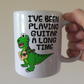 Dinosaur Acoustic Guitar Mug - I've Been Playing Guitar A Long Time - Funny Gift For Guitarist