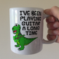 Dinosaur Electric Guitar Mug - I've Been Playing Guitar A Long Time - Funny Gift For Guitarist