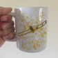 Trombone Paint Splatter Mug - Gift For Trombonist - Trombone Teacher Mug