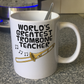 Trombone Teacher Mug - World's Greatest Trombone Teacher - Brass Teacher Gift