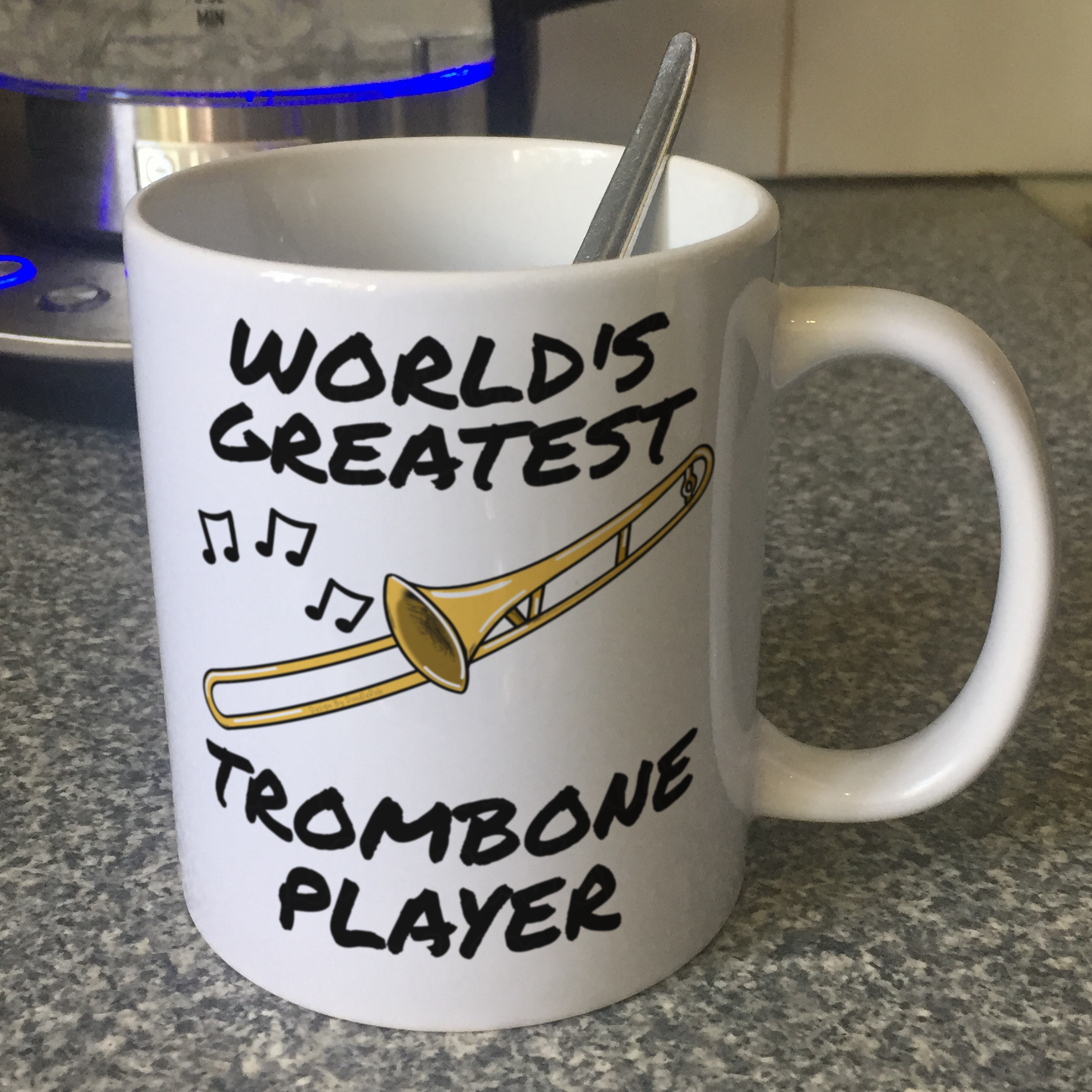 Trombonist Mug - World's Greatest Trombone Player - Brass Musician Gift