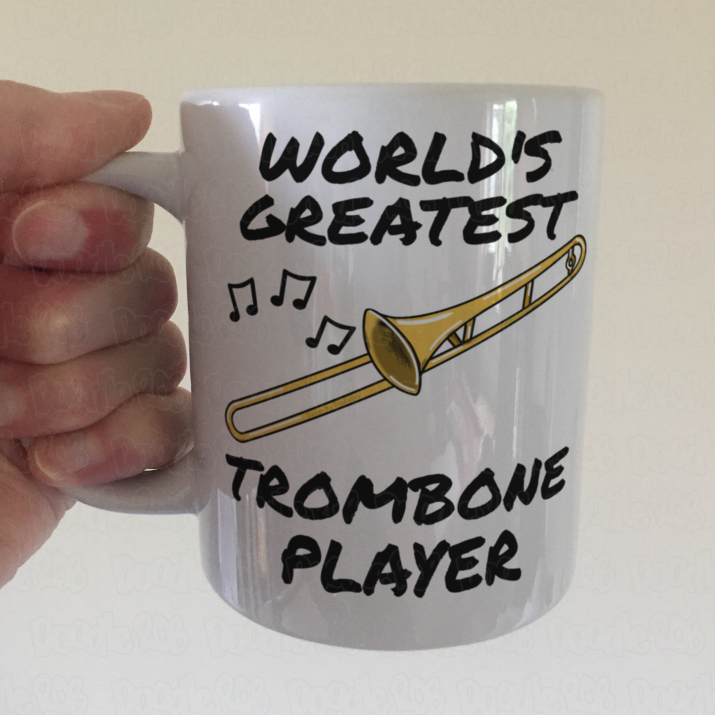 Trombonist Mug - World's Greatest Trombone Player - Brass Musician Gift