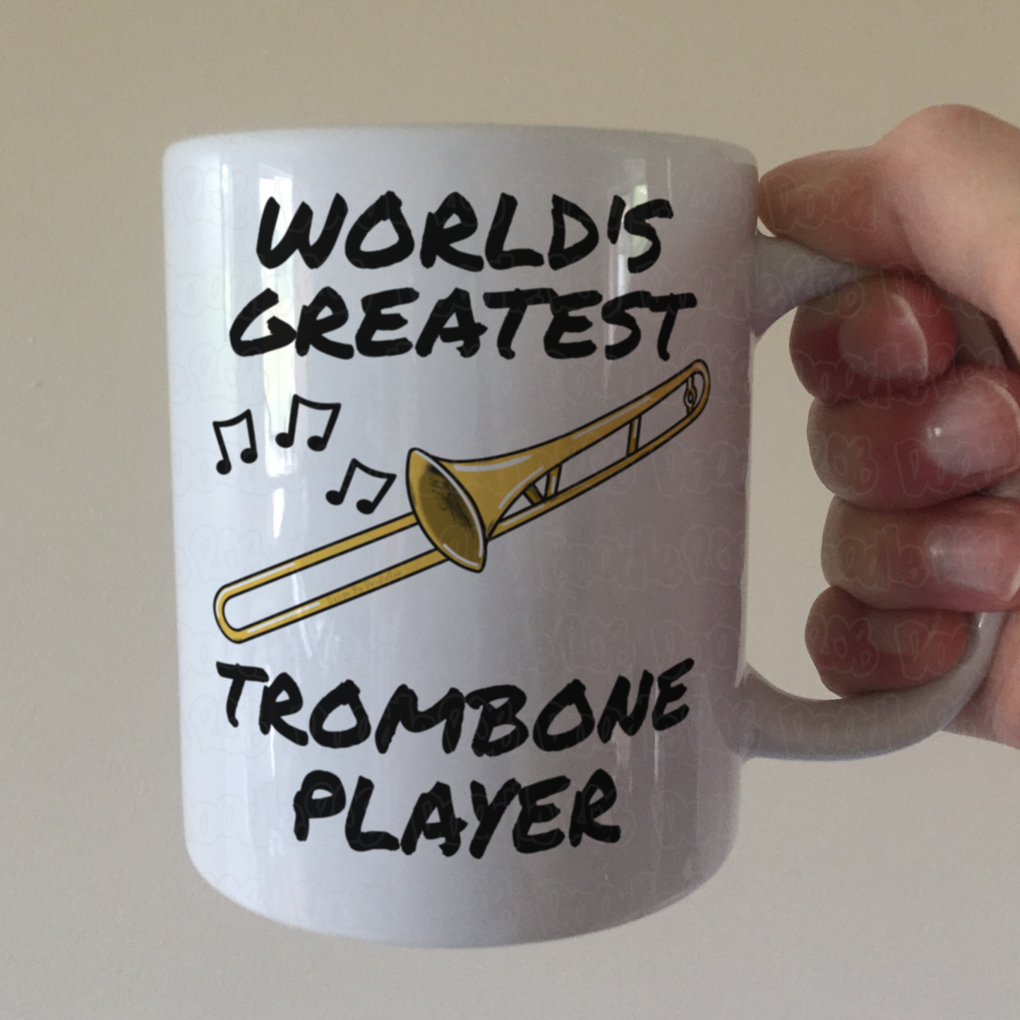 Trombonist Mug - World's Greatest Trombone Player - Brass Musician Gift