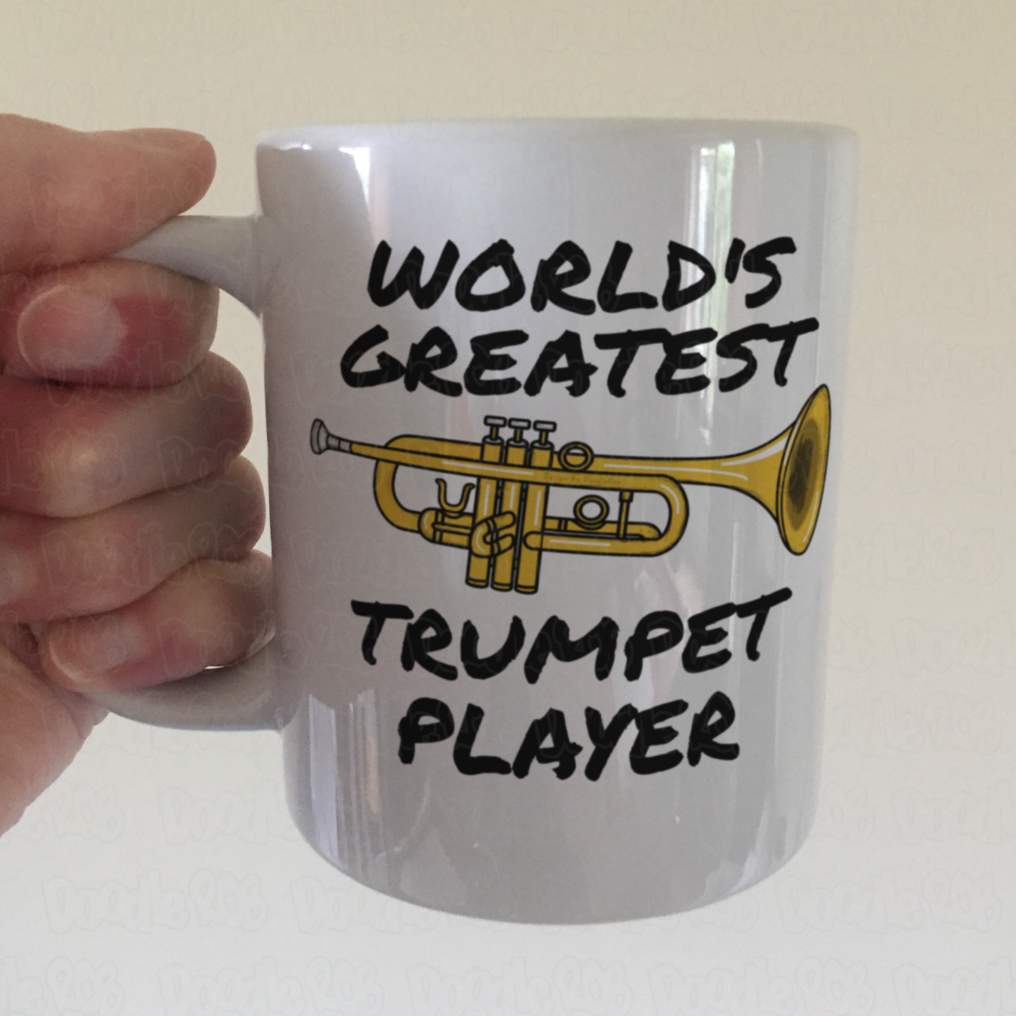 Trumpeter Mug - World's Greatest Trumpet Player - Brass Musician Gift