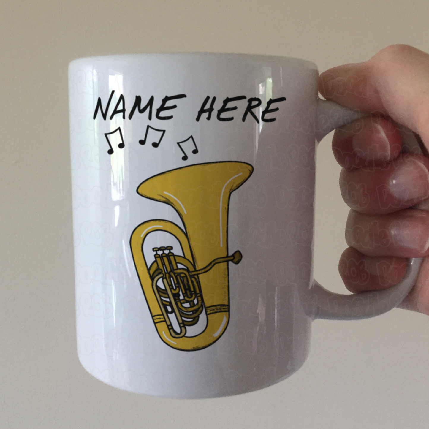 Tuba Personalised Mug - Tubaist Custom Mug - Brass Teacher Gift