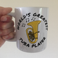 Tubaist Mug - World's Greatest Tuba Player - Brass Musician Gift