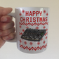 Sound Engineer Christmas Mug (Ugly Sweater Style) - Xmas Gift For Sound Guy - Church Sound Team Gift