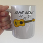 Ukulele Personalised Mug - Uke Player Custom Mug - Ukulele Teacher Gift
