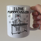 Funny Vibraphone Mug - Cat Playing Vibraphone - Percussion Teacher Mug - Orchestral Musician Gift