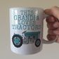 Tractor Father's Day Mug - This Grandpa Loves Tractors - Gift For Farmer