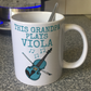 Viola Father's Day Mug - This Grandpa Plays Viola - Violist Musician Gift