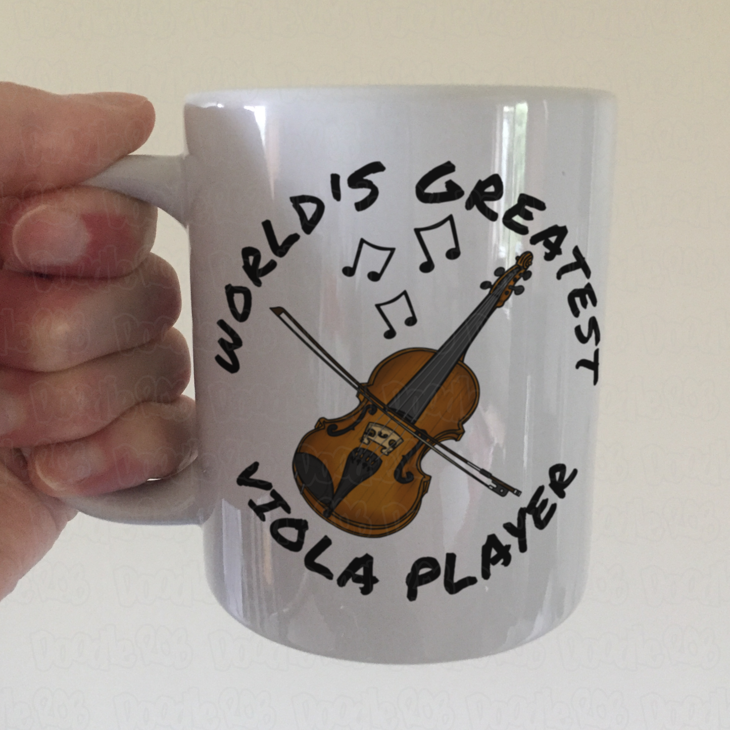 Viola Mug - World's Greatest Viola Player - String Teacher Gift