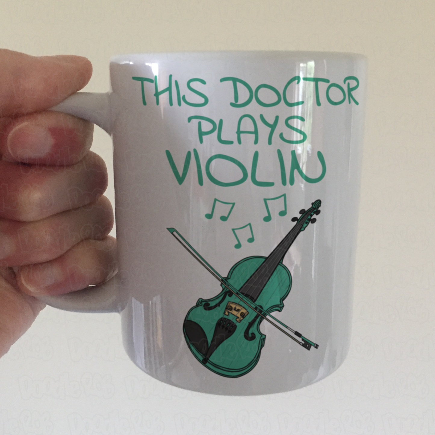 Doctor Violin Mug - This Doctor Plays Violin - Violinist Gift For Doctor