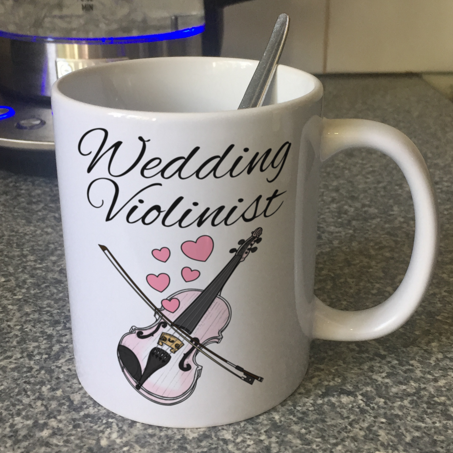 Violin Wedding Mug - Violinist Musician Gift