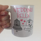 Wedding Bells Mug - Church Wedding Gift - Engagement Mug
