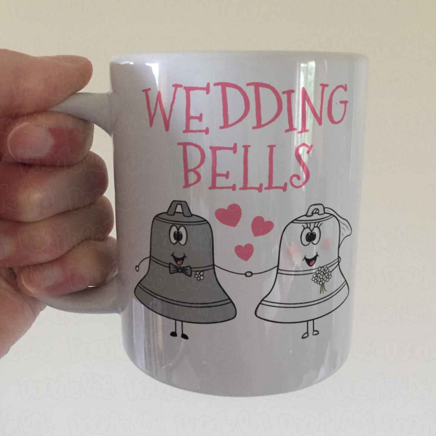 Wedding Bells Mug - Church Wedding Gift - Engagement Mug