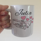 Cornet Personalised Wedding Mug - Custom Gift For Cornetist