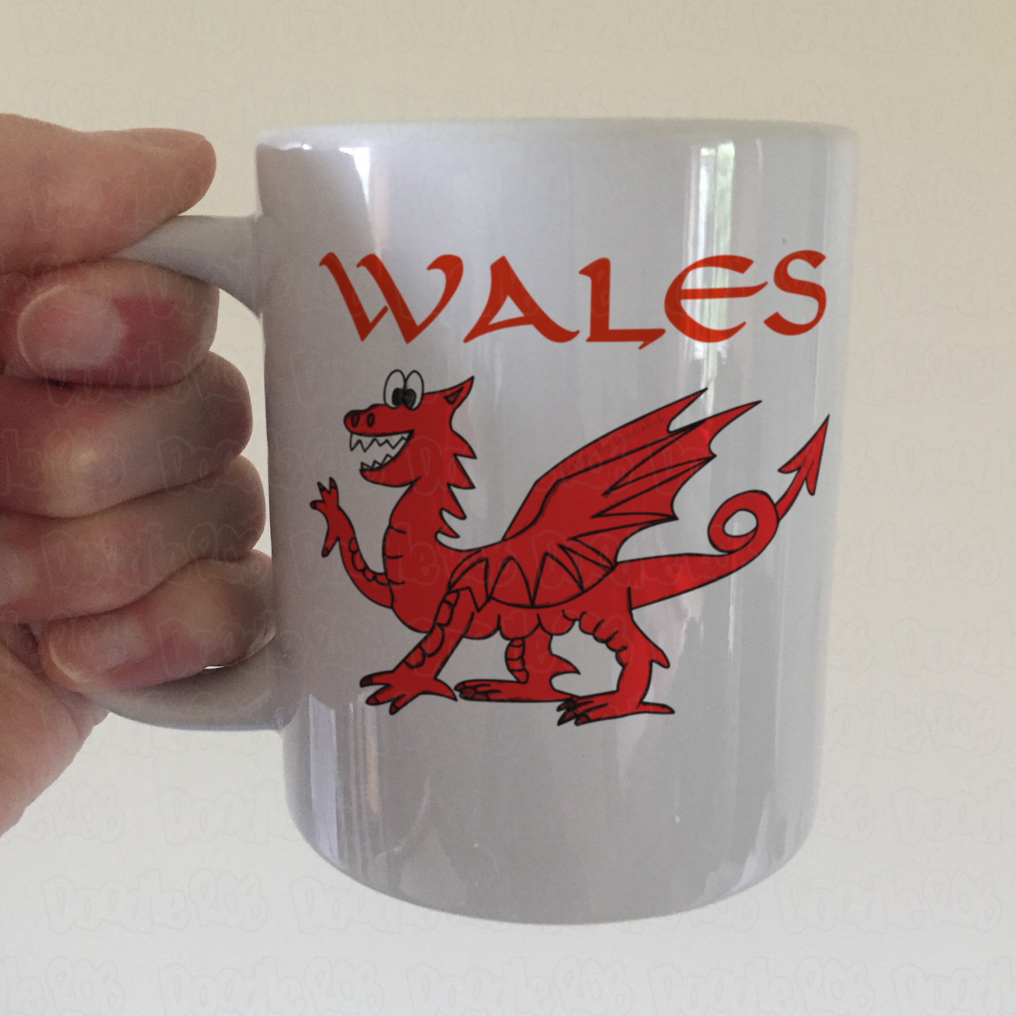 Welsh Dragon Mug - St David's Day Gift