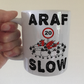 Funny Wales Mug - 20mph Speed Limit - Welsh Dragon Mug - ARAF Slow