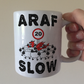 Funny Wales Mug - 20mph Speed Limit - Welsh Dragon Mug - ARAF Slow