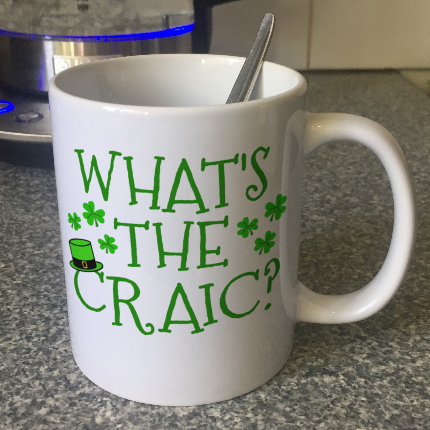 What's The Craic Mug - Funny Irish St Patrick's Day Gift