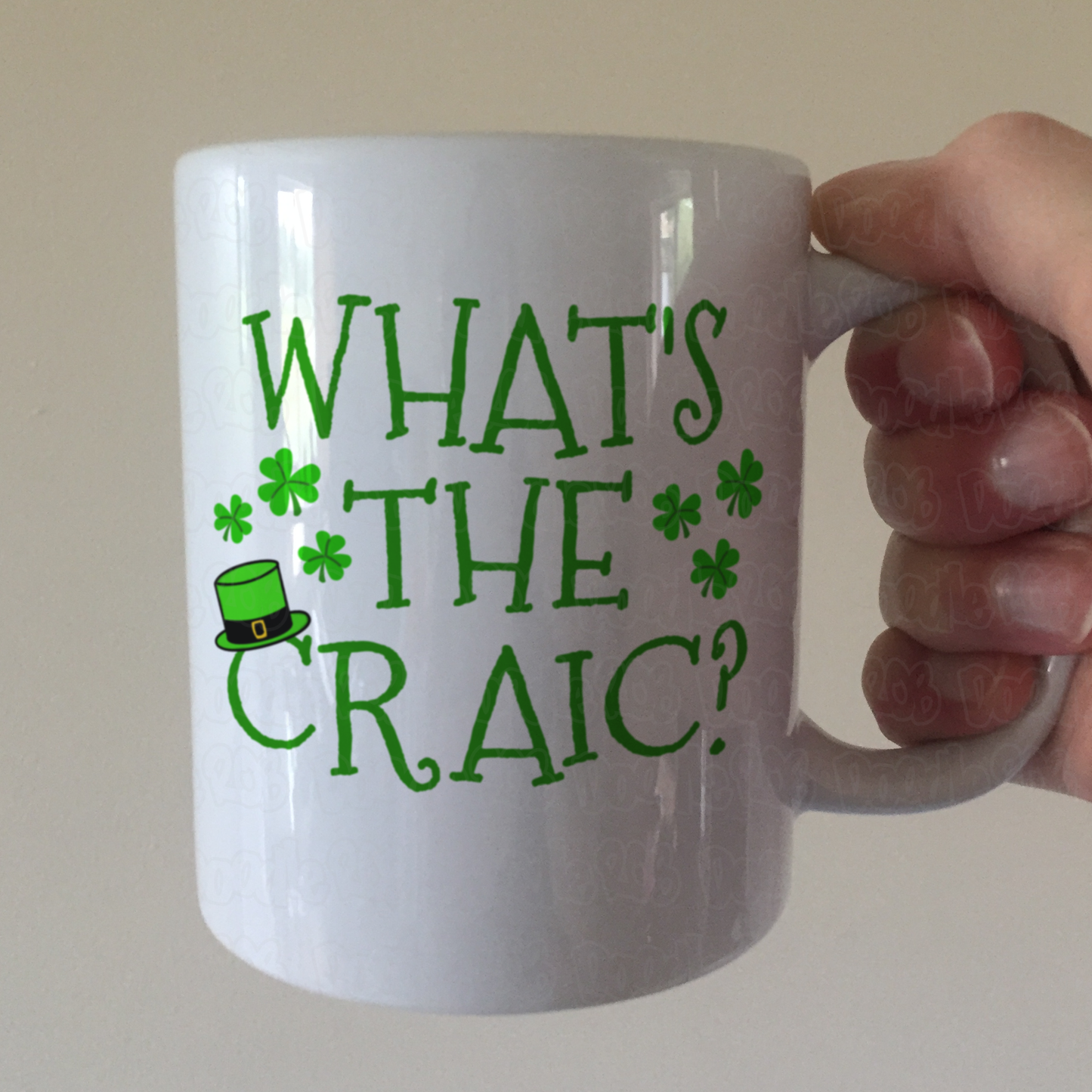 What's The Craic Mug - Funny Irish St Patrick's Day Gift