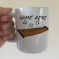 Xylophone Personalised Mug - Custom Gift For Xylophonist - Xylophone Teacher Gift