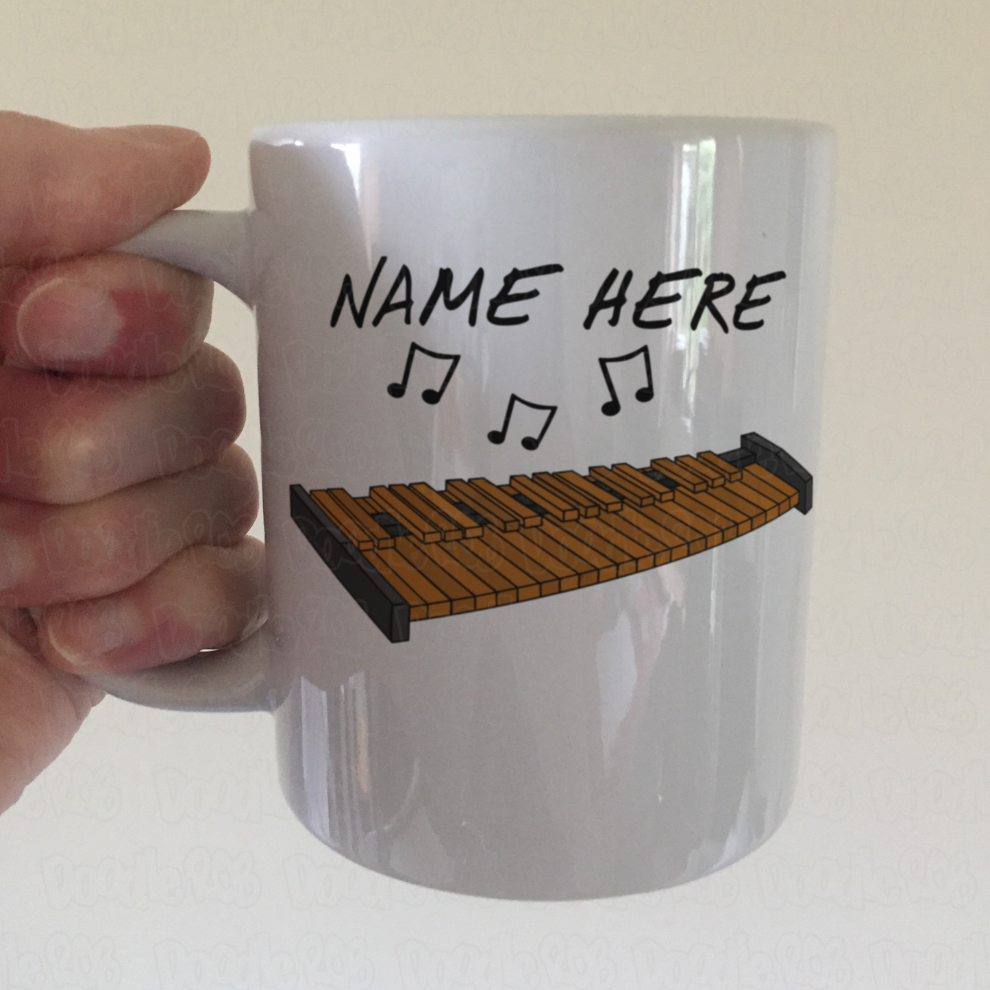 Xylophone Personalised Mug - Custom Gift For Xylophonist - Xylophone Teacher Gift