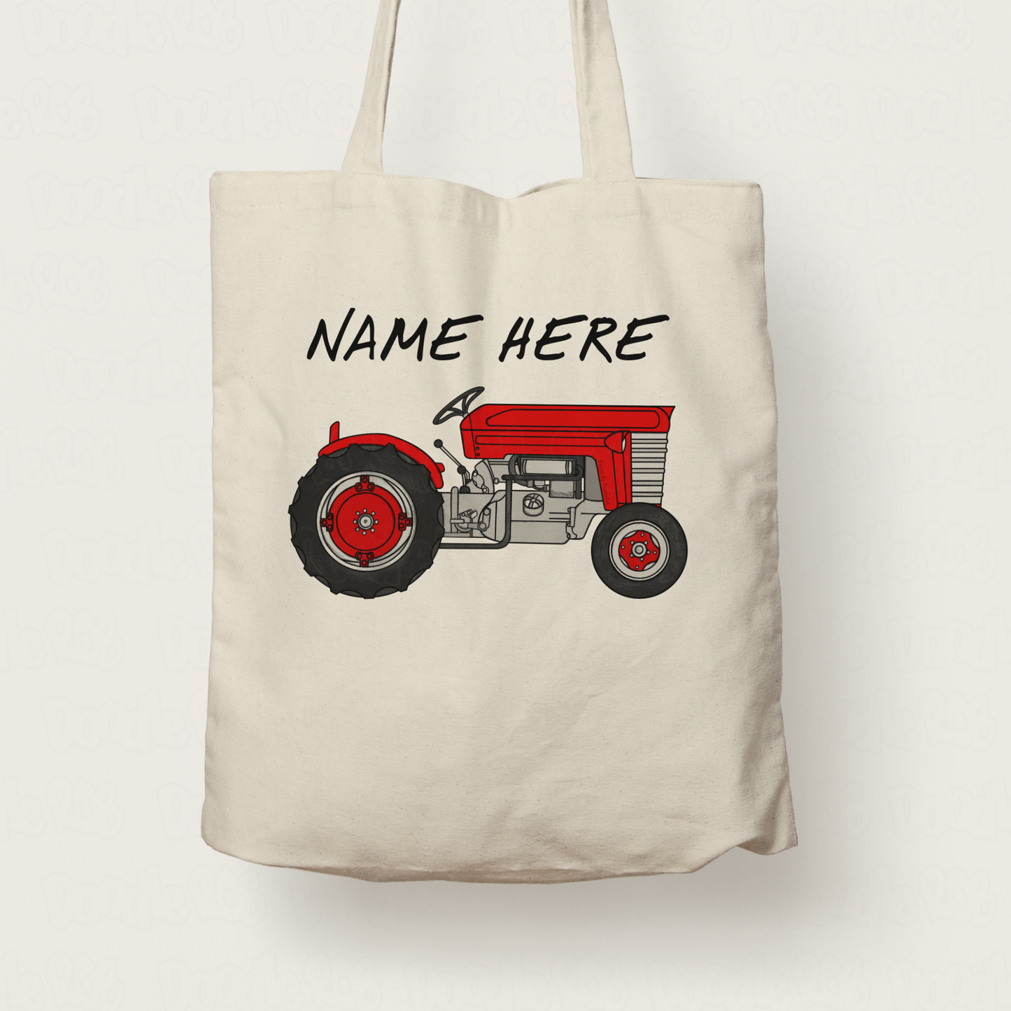 Farmer Personalised Tote Bag - Custom Vintage Tractor Mug - Tractor Enthusiast Gift