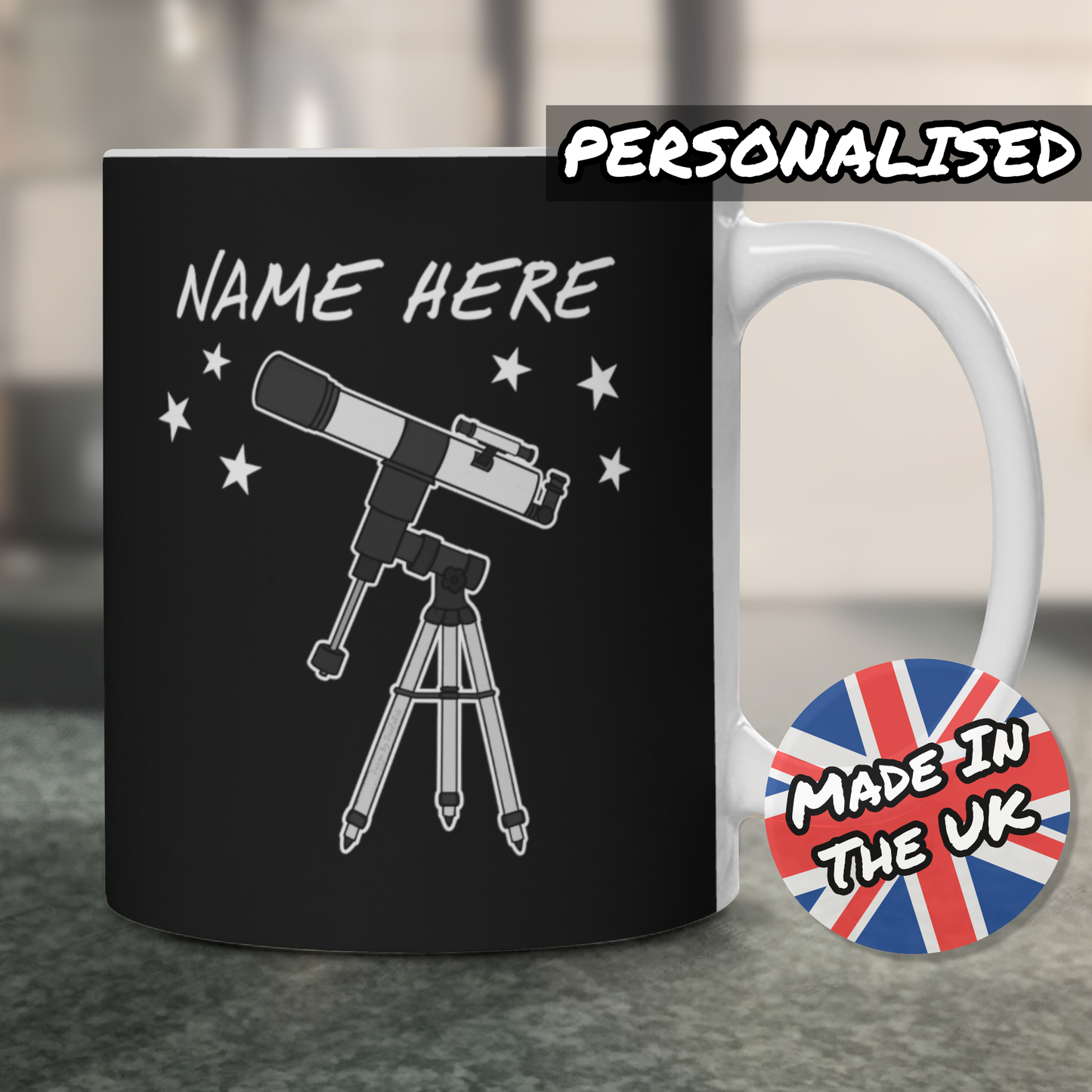 Astronomy Personalised Mug - Gift For Astronomer