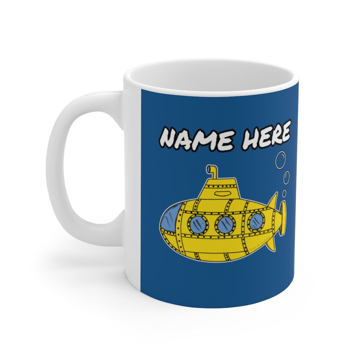 Submarine Personalised Mug